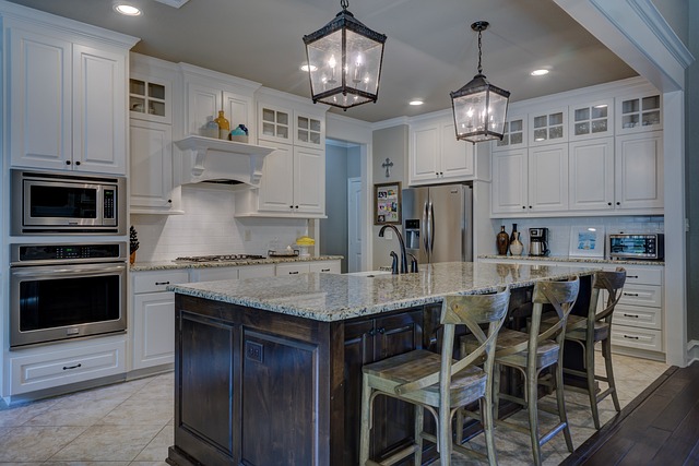 Stage a home kitchen for real estate photography and video