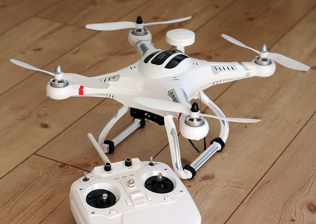 A drone for capturing overhead real estate videos